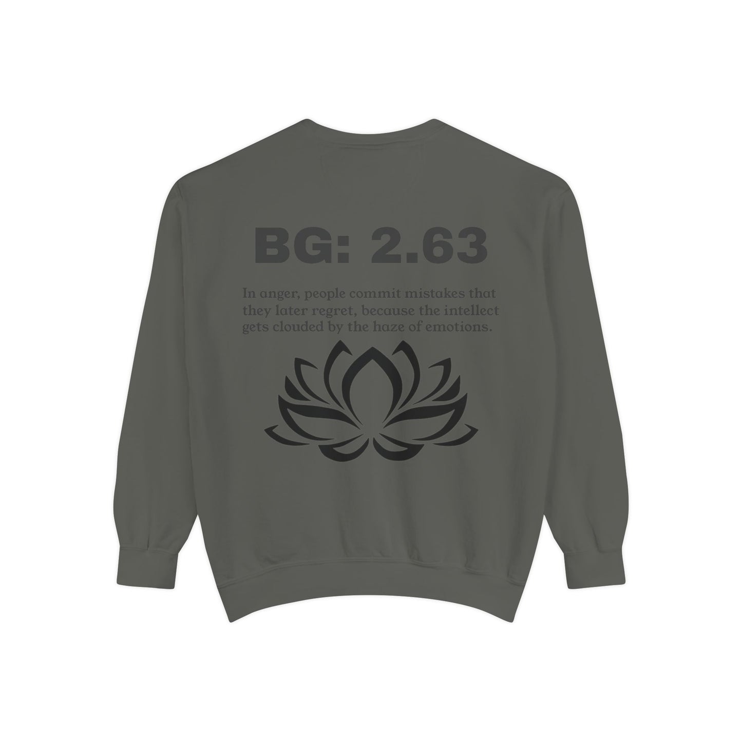 Rasa BG Verse 2.63 Sweatshirt with Lotus Flower