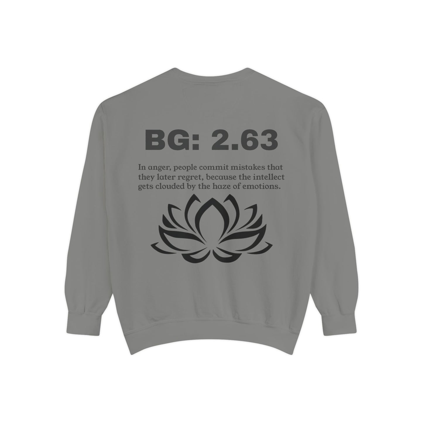 Rasa BG Verse 2.63 Sweatshirt with Lotus Flower